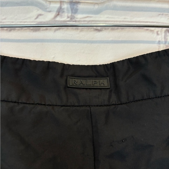 Ralph Lauren Black Stacked Zip Hem Pants Size 6 - Picture 5 of 7